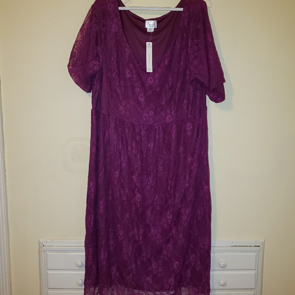 Maroon dress